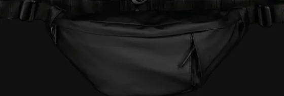 Väskor & Bagar>Everest Outdoor Daily Bum Bag BLACK