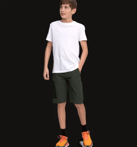 Vandringsshorts|Shorts>Everest Outdoor J Active Shorts DK GREEN