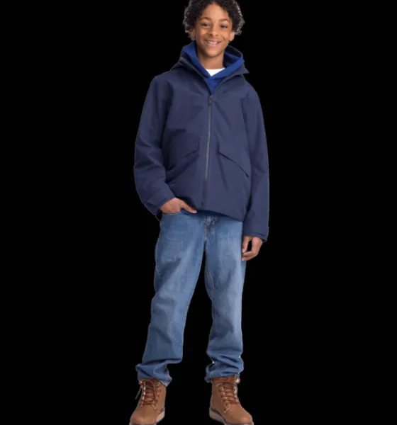 Tunna Jackor|Regnjackor>Everest Outdoor J Allround Jacket NAVY