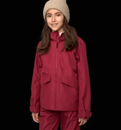 Tunna Jackor|Regnjackor>Everest Outdoor J Alr Jkt MAROON