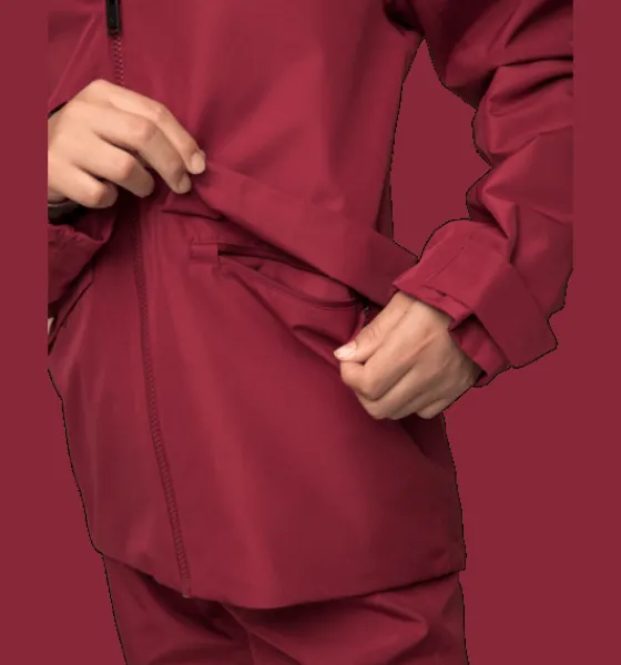 Tunna Jackor|Regnjackor>Everest Outdoor J Alr Jkt MAROON