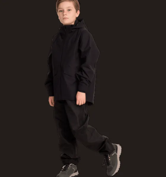 Regn- & Skalbyxor>Everest Outdoor J Alr Pant BLACK