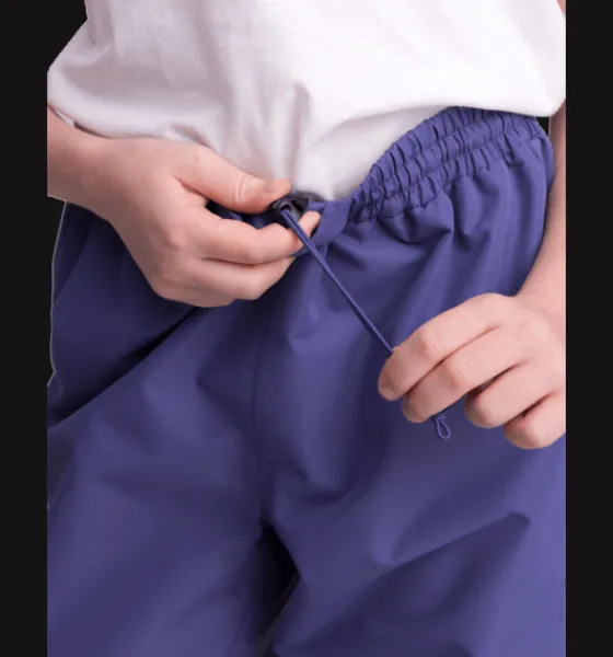 Regn- & Skalbyxor>Everest Outdoor J Alr Pant BLUE PURPLE