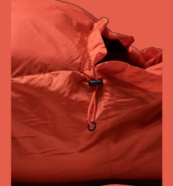 Sovsäckar>Everest Outdoor J Base Camp 400 DARK ORANGE/BLACK