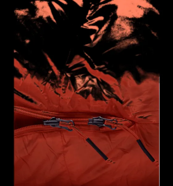 Sovsäckar>Everest Outdoor J Base Camp 400 DARK ORANGE/BLACK