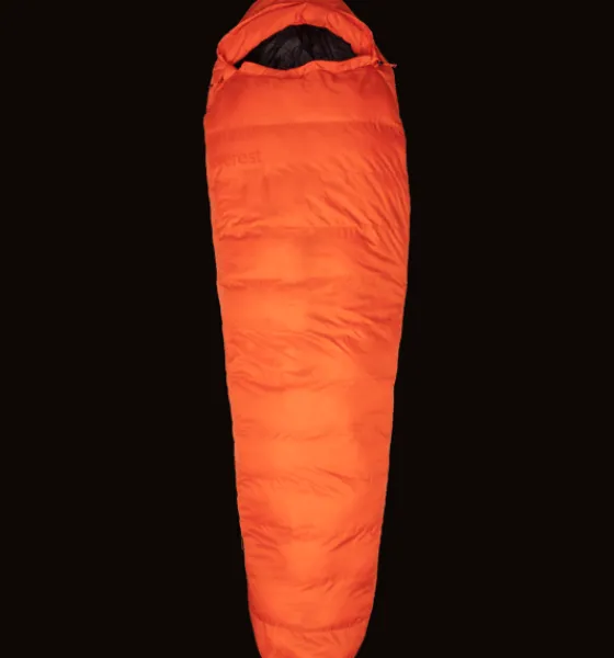 Sovsäckar>Everest Outdoor J Base Camp 400 DARK ORANGE/BLACK