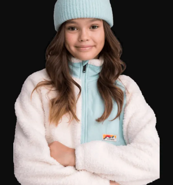 Underställ|Tröjor & T-Shirts>Everest Outdoor J Block Pile Shirt OFF WHITE