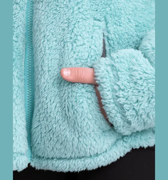 Underställ|Tröjor & T-Shirts>Everest Outdoor J Cozy Pile NILE BLUE