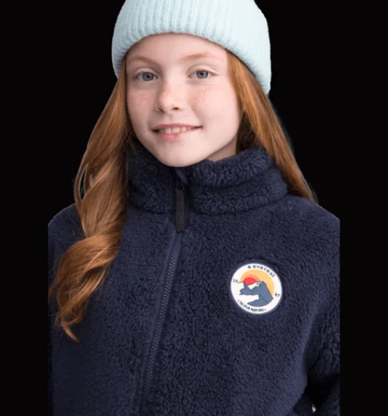 Underställ|Tröjor & T-Shirts>Everest Outdoor J Cozy Pile NAVY