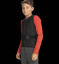 Ryggskydd>Everest Outdoor J D3o Vent Vest Bp BLACK