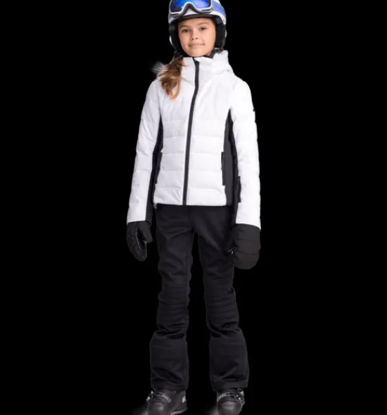 Varma Jackor|Skidjackor>Everest Outdoor J Fashion Jkt WHITE/BLACK