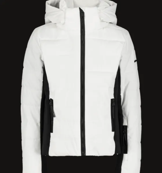 Varma Jackor|Skidjackor>Everest Outdoor J Fashion Jkt WHITE/BLACK