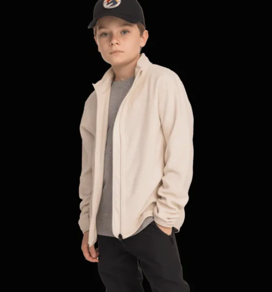 Underställ|Tröjor & T-Shirts>Everest Outdoor J Flc Sht BEIGE MELANGE