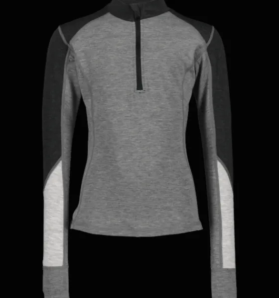 Underställ|Underställ>Everest Outdoor J High Uw Sht GREY MELANGE