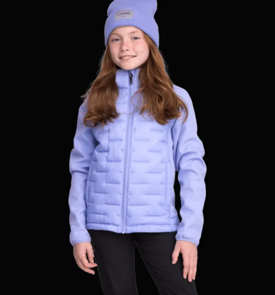 Tunna Jackor>Everest Outdoor J Hybrid Jacket LIGHT LAVENDEL