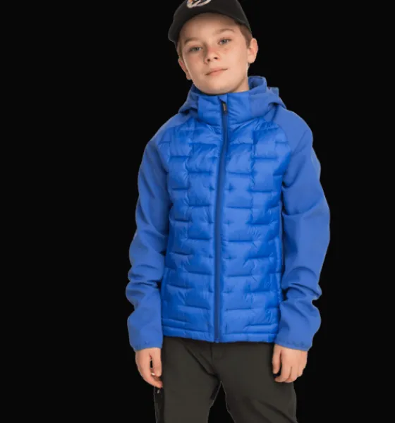 Tunna Jackor>Everest Outdoor J Hybrid Jkt AZURE BLUE