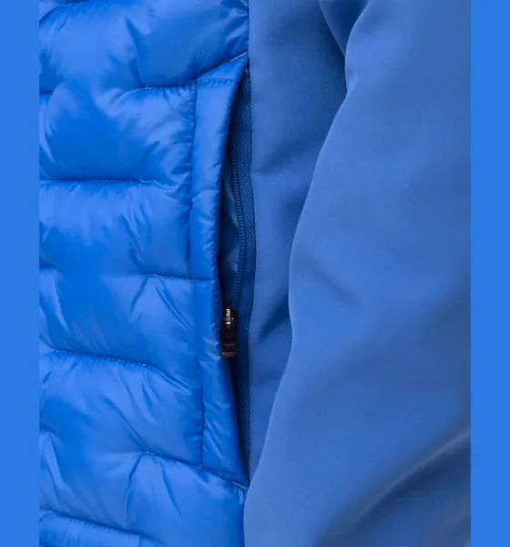 Tunna Jackor>Everest Outdoor J Hybrid Jkt AZURE BLUE