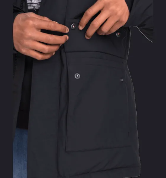 Varma Jackor>Everest Outdoor J Kong Parka BLACK