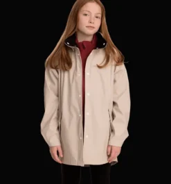 Tunna Jackor|Regnjackor>Everest Outdoor J Rain Coat IVORY BEIGE