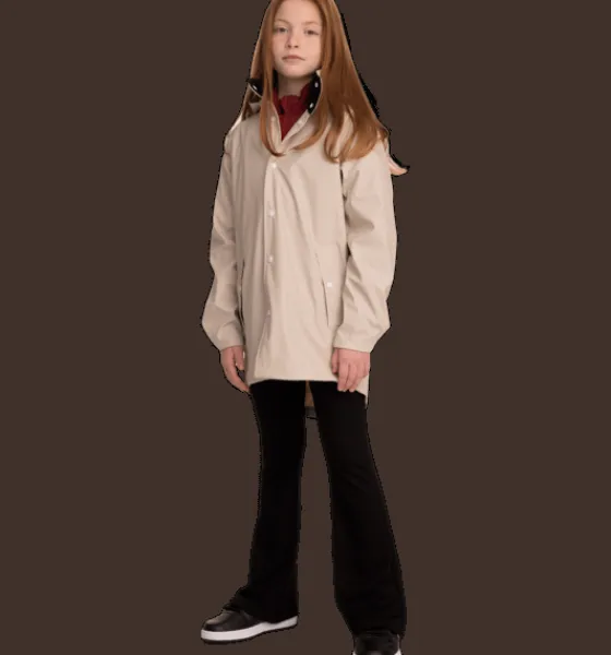 Tunna Jackor|Regnjackor>Everest Outdoor J Rain Coat IVORY BEIGE