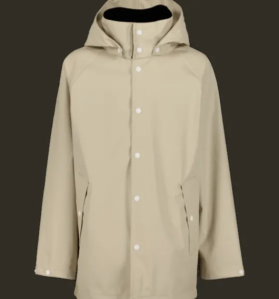 Tunna Jackor|Regnjackor>Everest Outdoor J Rain Coat IVORY BEIGE