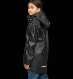 Tunna Jackor|Regnjackor>Everest Outdoor J Rain Coat BLACK