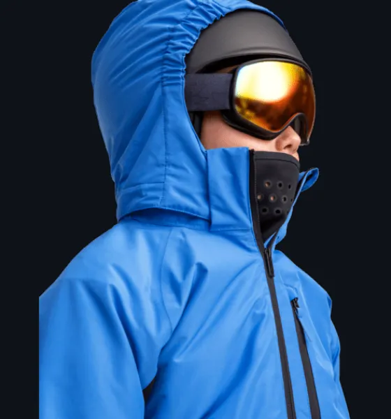 Varma Jackor>Everest Outdoor J Snow Jacket AZURE BLUE
