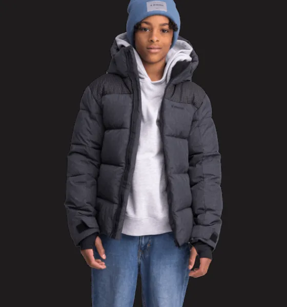 Varma Jackor>Everest Outdoor J Wedge Jacket BLACK MELANGE