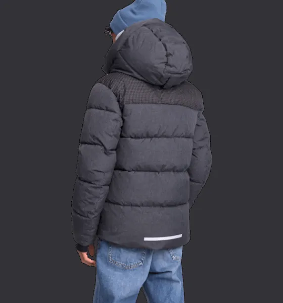 Varma Jackor>Everest Outdoor J Wedge Jacket BLACK MELANGE