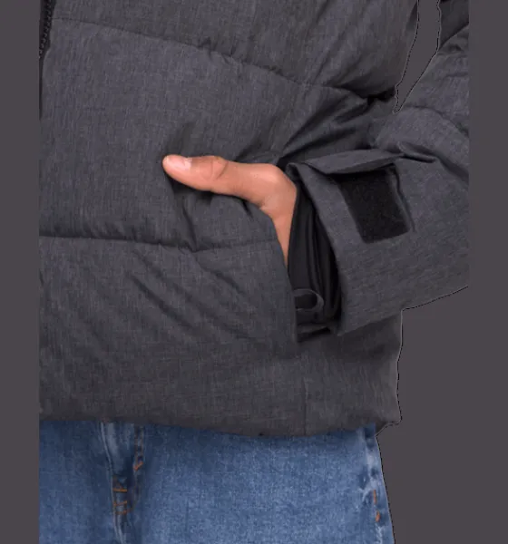 Varma Jackor>Everest Outdoor J Wedge Jacket BLACK MELANGE