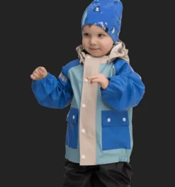 Tunna Jackor|Regnjackor>Everest Outdoor K Rain Pocket Jkt ARTIC AQUA