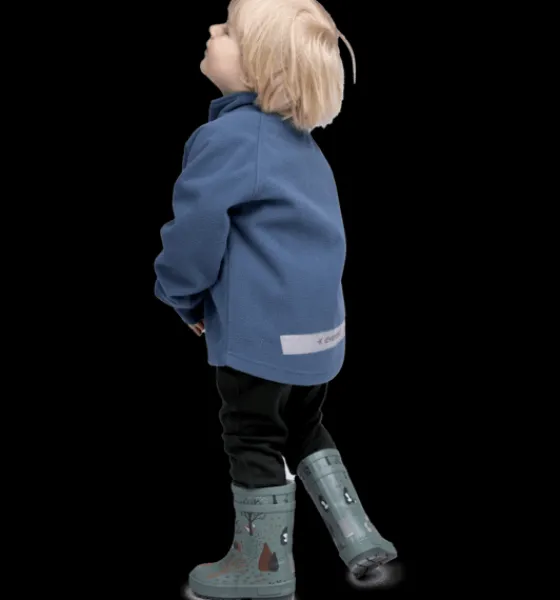 Underställ|Tröjor & T-Shirts>Everest Outdoor K Windfleece Jkt DENIM BLUE