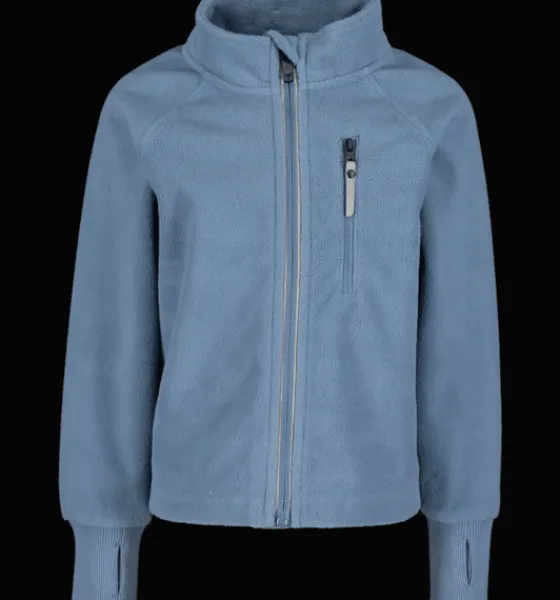 Underställ|Tröjor & T-Shirts>Everest Outdoor K Windfleece Jkt DENIM BLUE