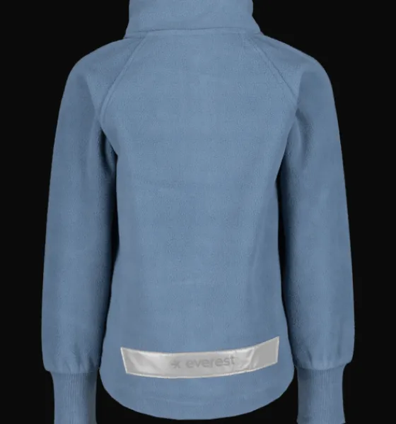 Underställ|Tröjor & T-Shirts>Everest Outdoor K Windfleece Jkt DENIM BLUE