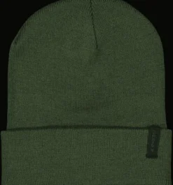 Mössor & Pannband>Everest Outdoor Knit Beanie DK GREEN
