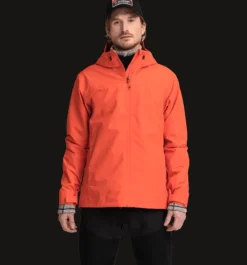 Tunna Jackor|Regnjackor>Everest Outdoor M Allround Jacket 2 DK ORANGE