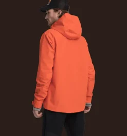 Tunna Jackor|Regnjackor>Everest Outdoor M Allround Jacket 2 DK ORANGE