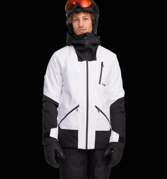 Skidjackor|Skidjackor>Everest Outdoor M Alpine Jacket WHITE / BLACK