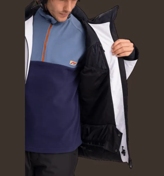 Skidjackor|Skidjackor>Everest Outdoor M Alpine Jacket WHITE / BLACK