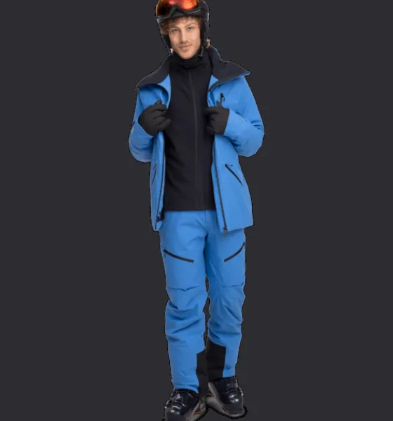 Skidbyxor|Skidbyxor>Everest Outdoor M Alpine Pant AZURE BLUE