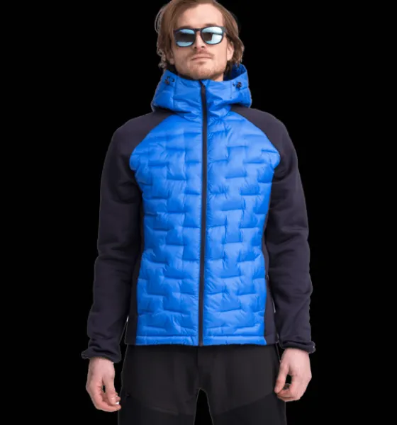 Varma Jackor|Tunna Jackor>Everest Outdoor M Hybrid Hood Jacket PALACE BLUE