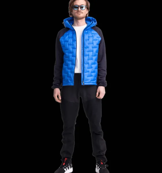 Varma Jackor|Tunna Jackor>Everest Outdoor M Hybrid Hood Jacket PALACE BLUE