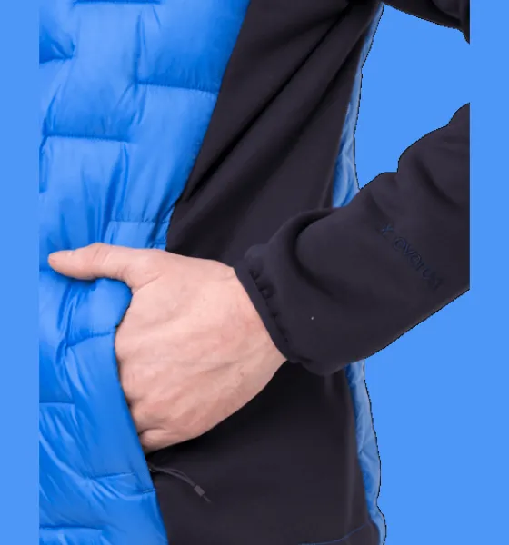 Varma Jackor|Tunna Jackor>Everest Outdoor M Hybrid Hood Jacket PALACE BLUE