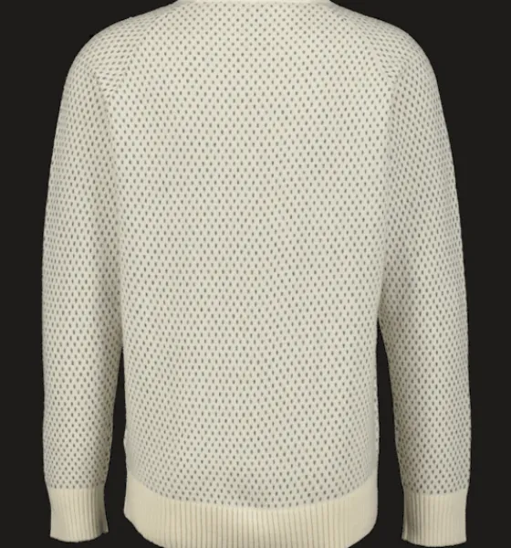 Tröjor & T-Shirts>Everest Outdoor M Knitted Sht OFFWHITE