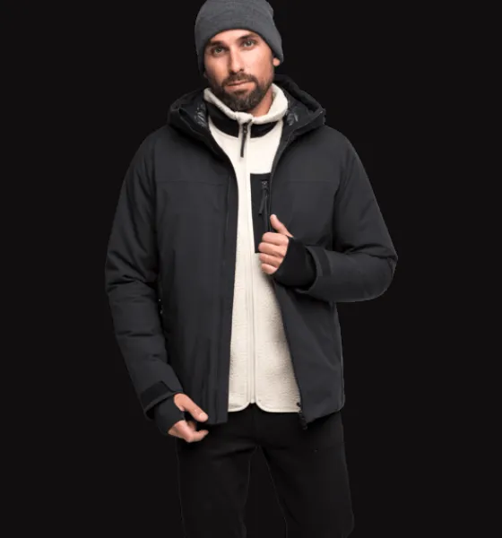 Varma Jackor>Everest Outdoor M Kyajo Softshell Jacket BLACK