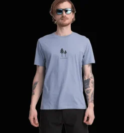 Tröjor & T-Shirts>Everest Outdoor M Outdoor Tee BLUE FOG