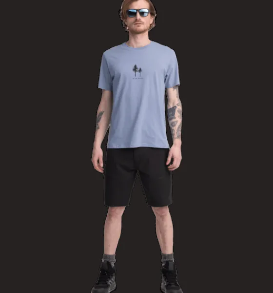 Tröjor & T-Shirts>Everest Outdoor M Outdoor Tee BLUE FOG