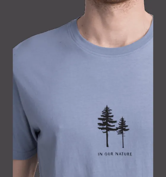 Tröjor & T-Shirts>Everest Outdoor M Outdoor Tee BLUE FOG