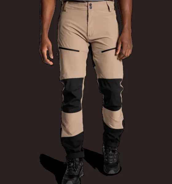 Vandringsbyxor|Vandringsbyxor>Everest Outdoor M Performance Pnt EARTH BEIGE