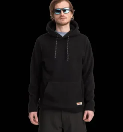 Tröjor & T-Shirts|Tröjor>Everest Outdoor M Pile Hoodie BLACK